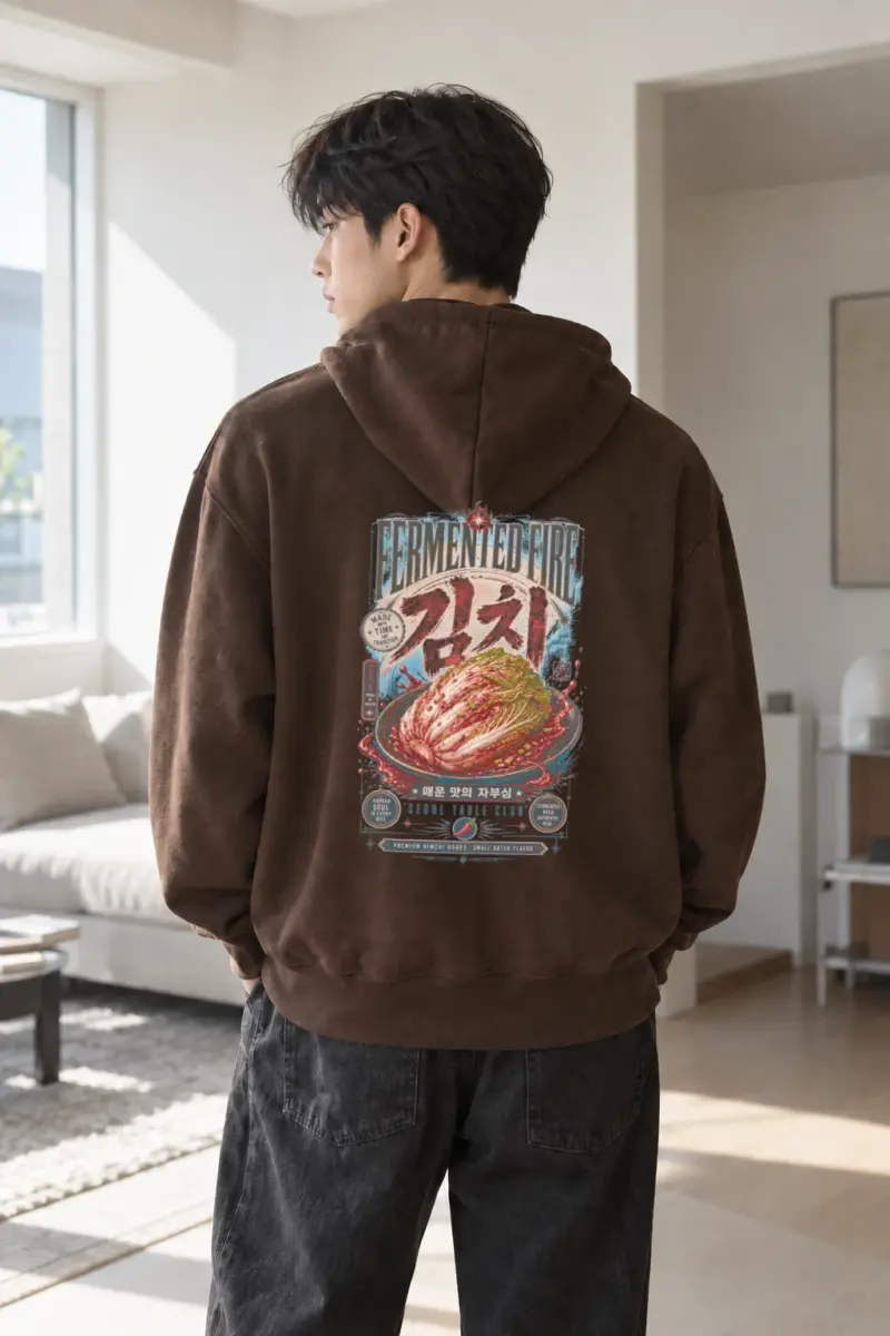 "Seoul Table Club" Heavy Blend Unisex Pullover Hoodie | Gildan 18500