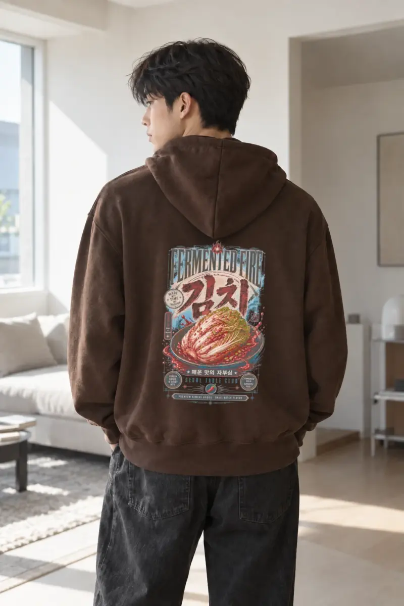 “Seoul Table Club” Heavy Blend Unisex Pullover Hoodie | Gildan 18500
