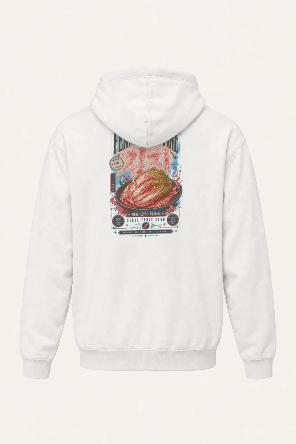 "Seoul Table Club" Heavy Blend Unisex Pullover Hoodie | Gildan 18500