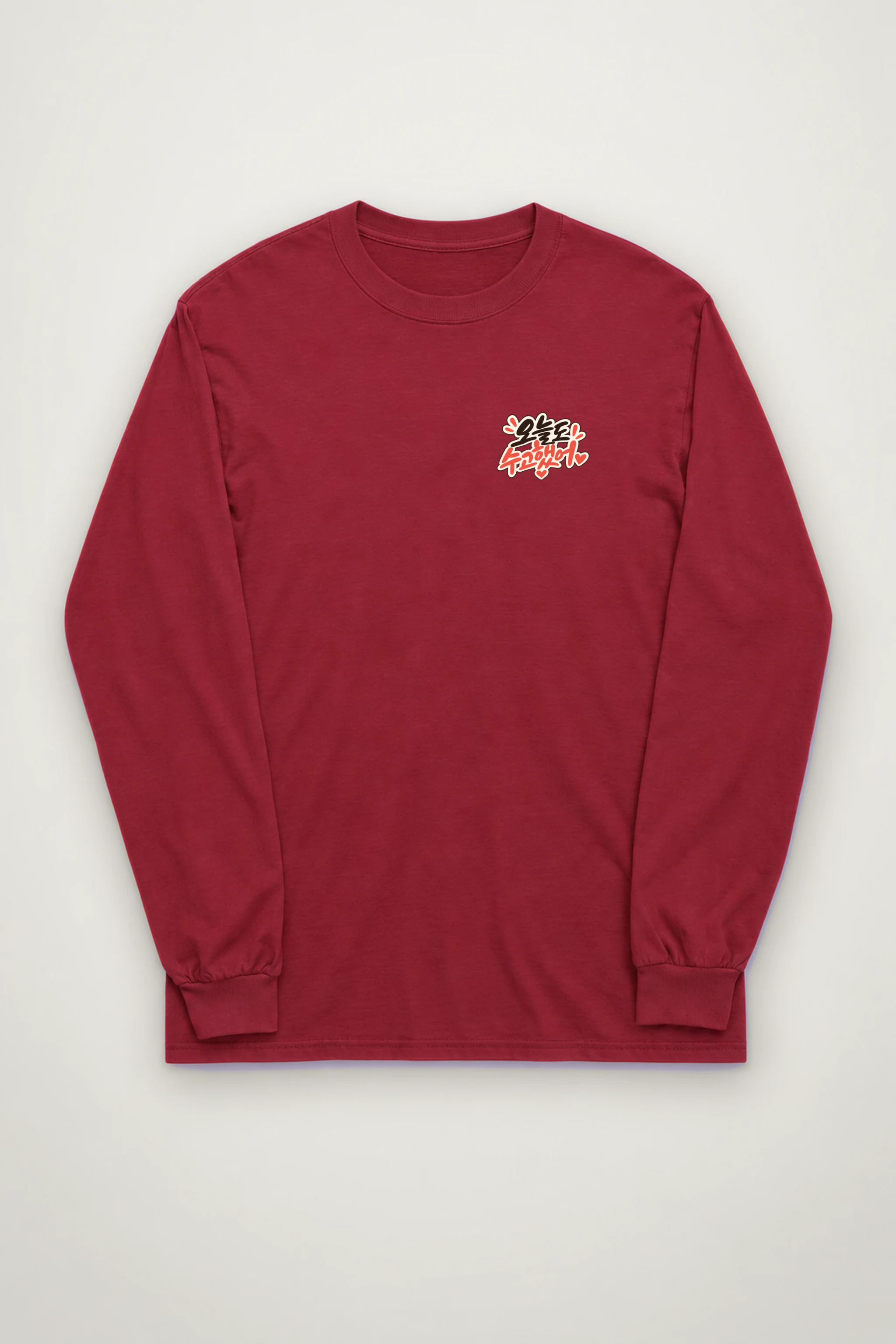 "Seoul Table Stories" Unisex Longsleeve T-shirt