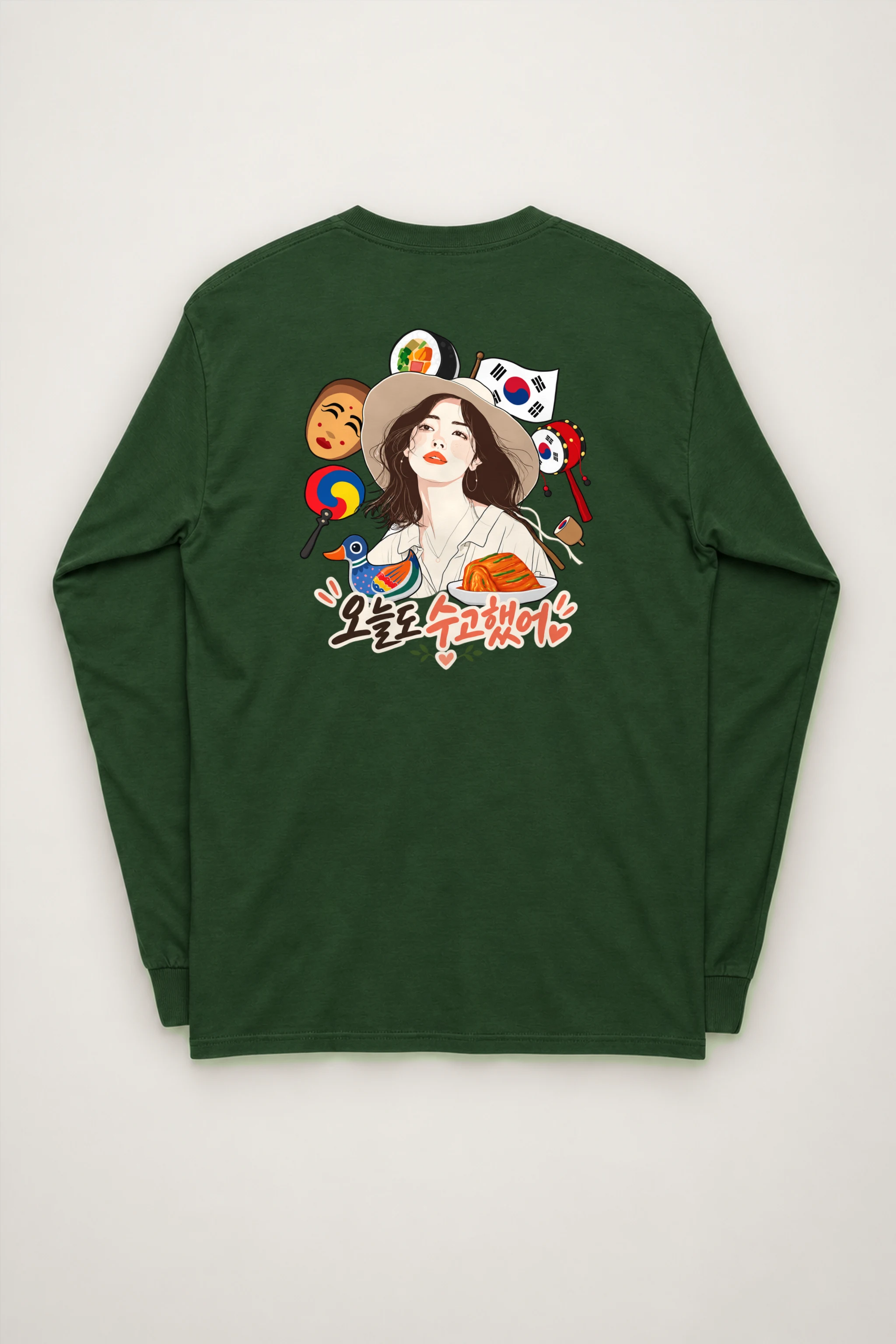 "Seoul Table Stories" Unisex Longsleeve T-shirt