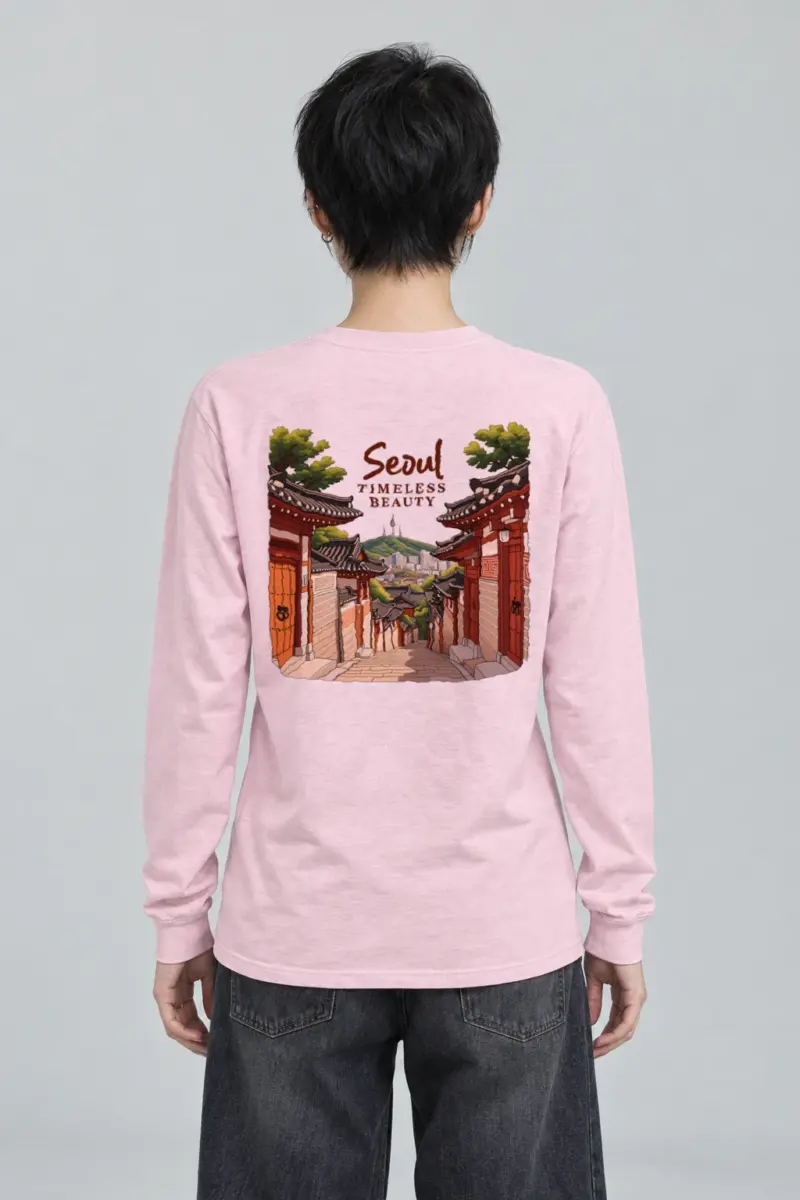 "Seoul Timeless Beauty" Unisex Longsleeve T-shirt