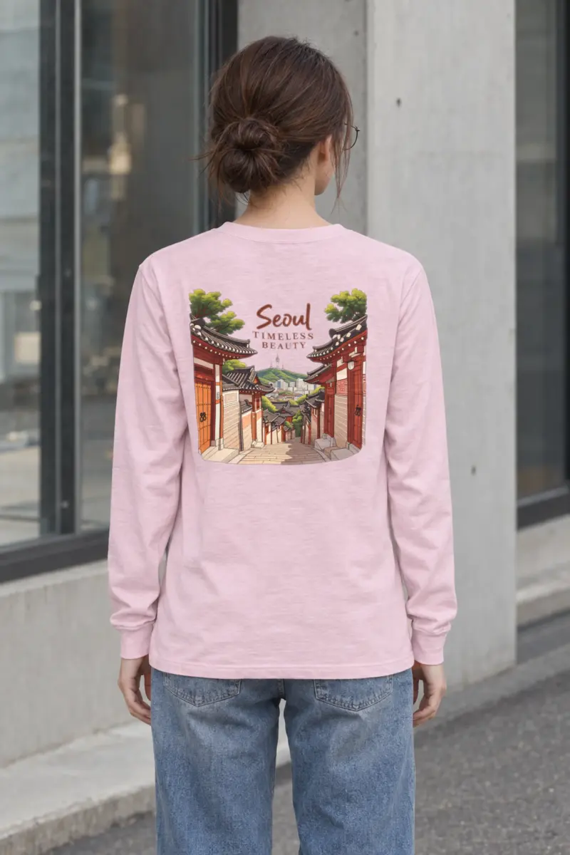 "Seoul Timeless Beauty" Unisex Longsleeve T-shirt