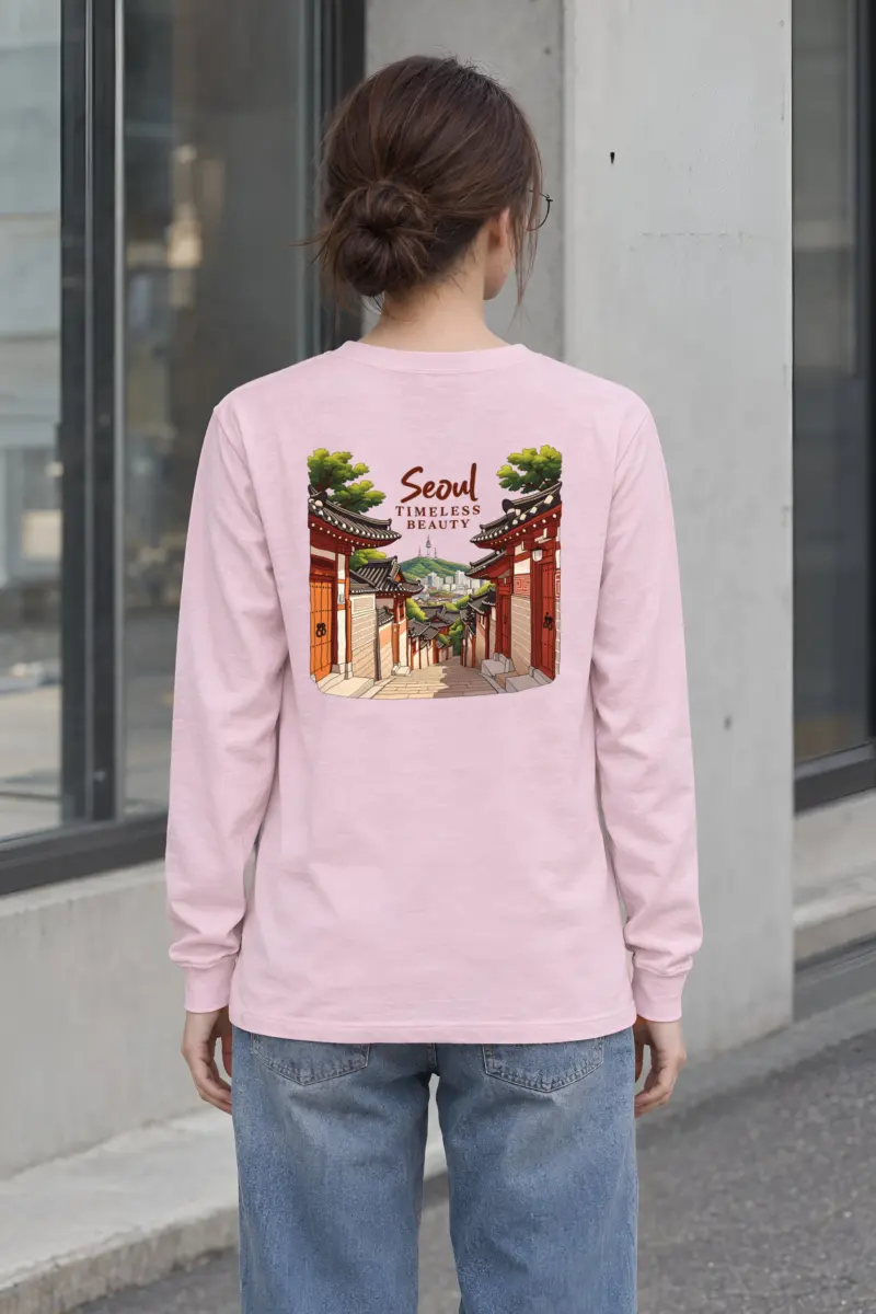 "Seoul Timeless Beauty" Unisex Longsleeve T-shirt