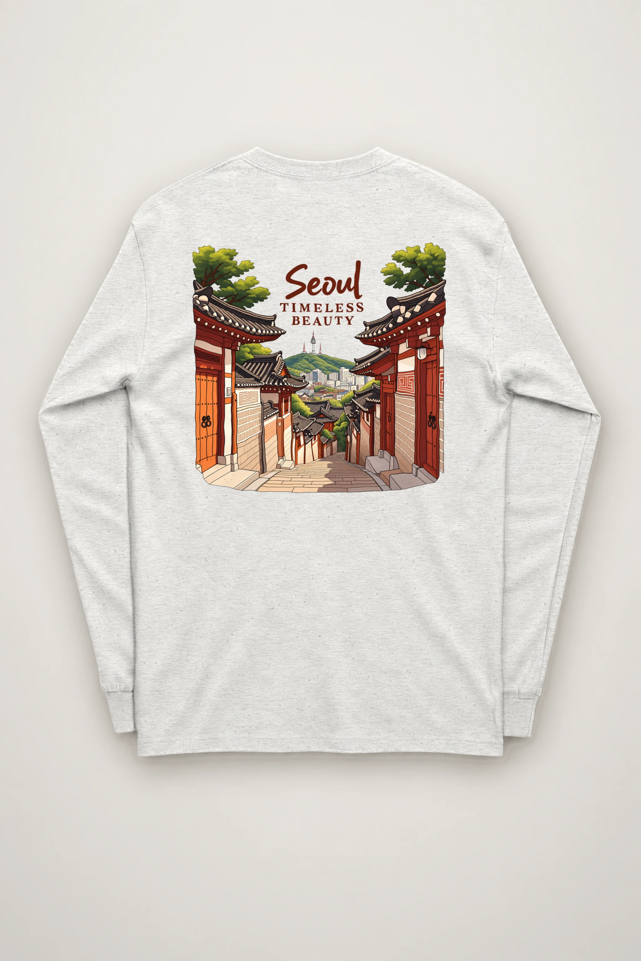 "Seoul Timeless Beauty" Unisex Longsleeve T-shirt