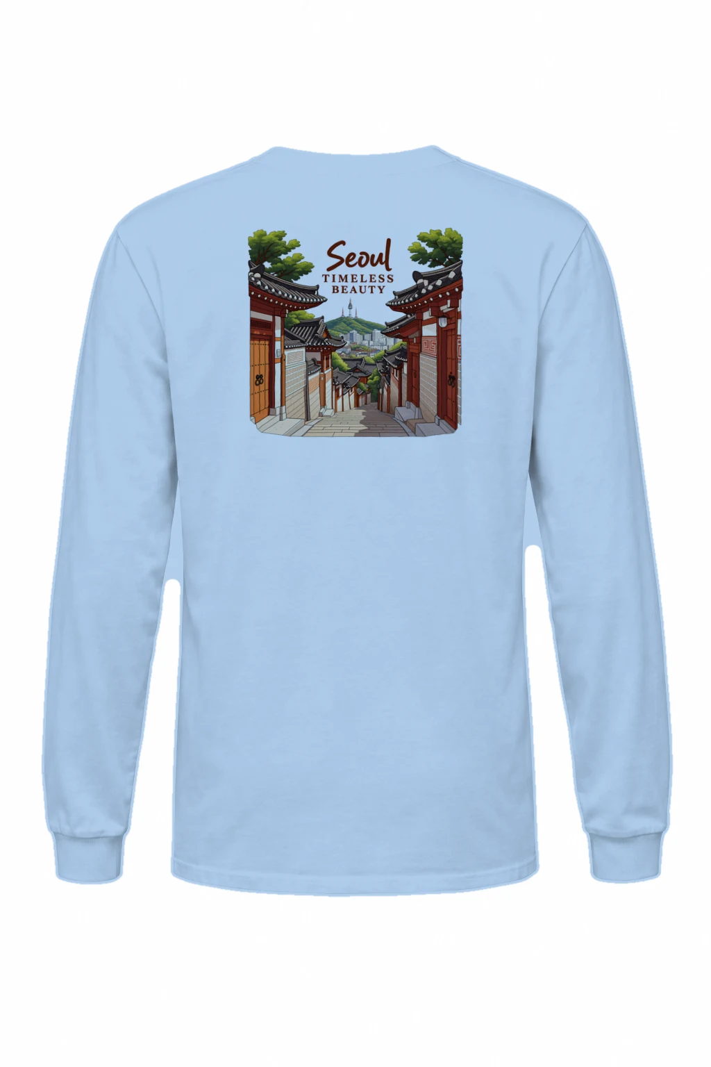 "Seoul Timeless Beauty" Unisex Longsleeve T-shirt | Gildan 2400