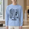 "Seoul Type Distortion" Unisex Longsleeve T-shirt | Gildan 2400