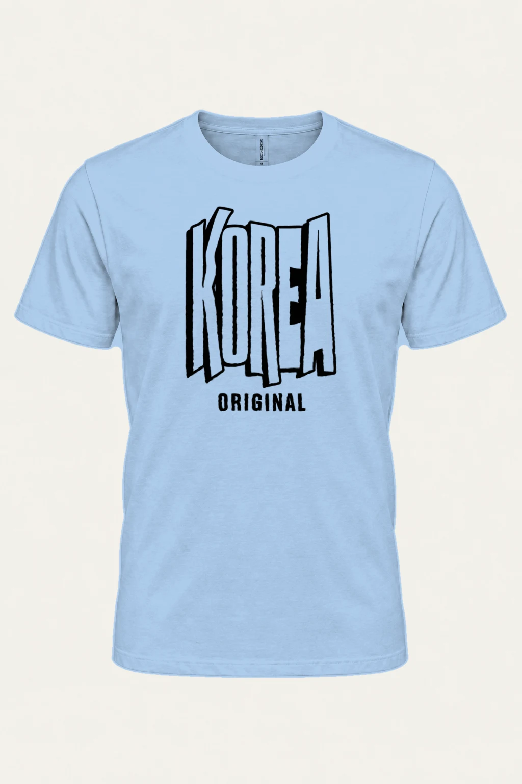 "Seoul Warp Type" Heavyweight Unisex Crewneck T-shirt | Gildan 5000