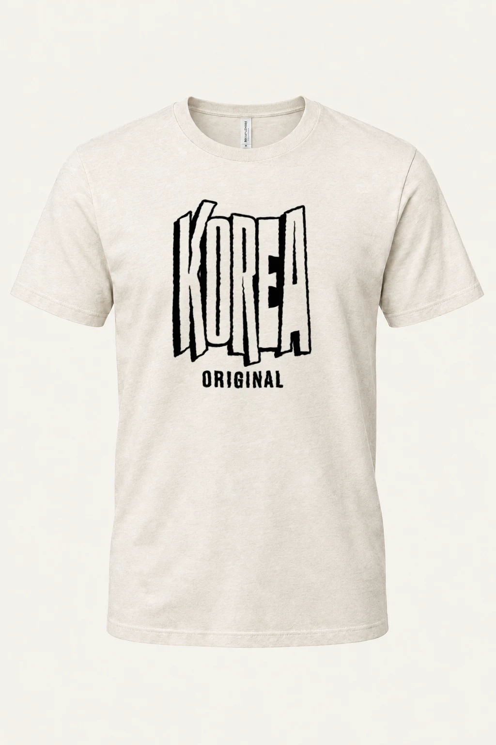 "Seoul Warp Type" Heavyweight Unisex Crewneck T-shirt | Gildan 5000