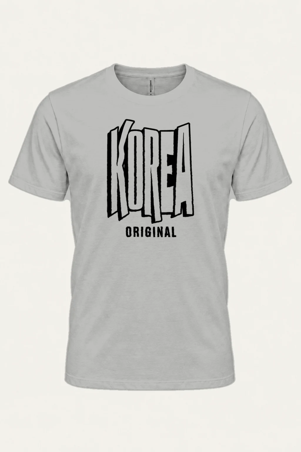 "Seoul Warp Type" Heavyweight Unisex Crewneck T-shirt | Gildan 5000