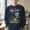 "Serenity In Him" Unisex Longsleeve T-shirt | Gildan 2400
