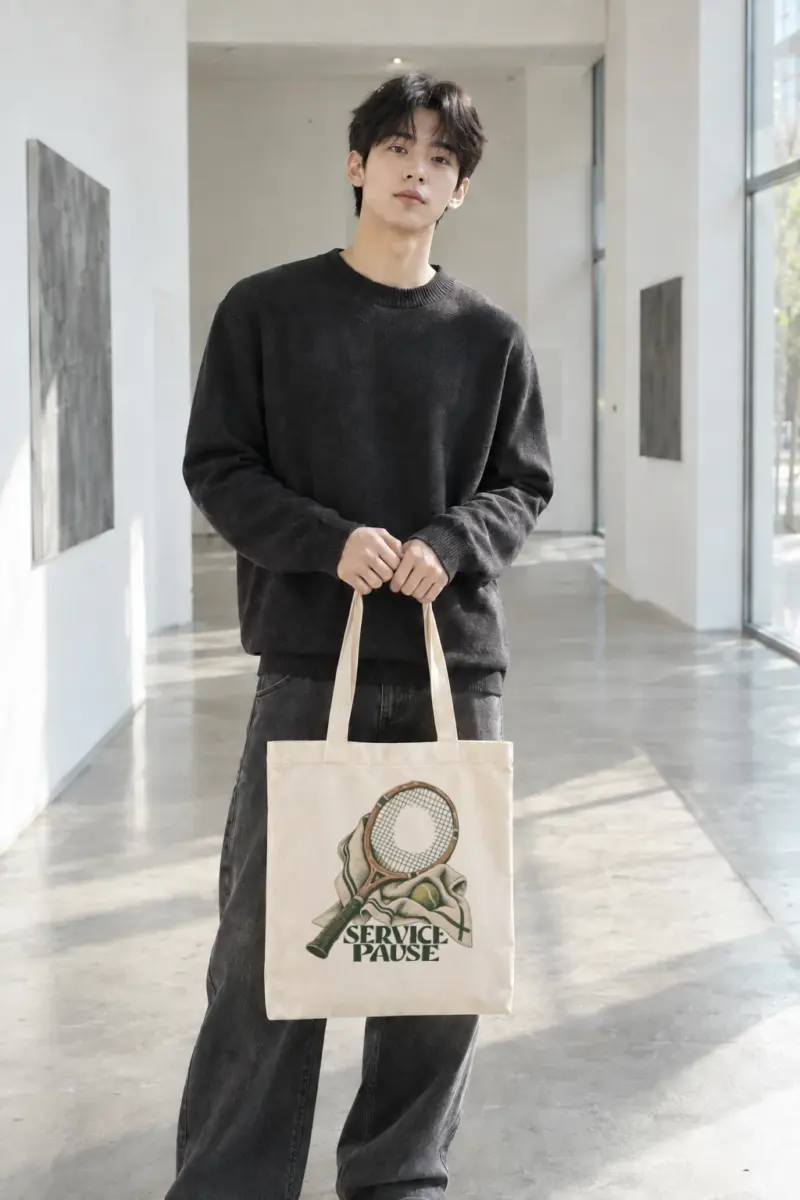 “Service Pause” Classic Cotton Tote Bag