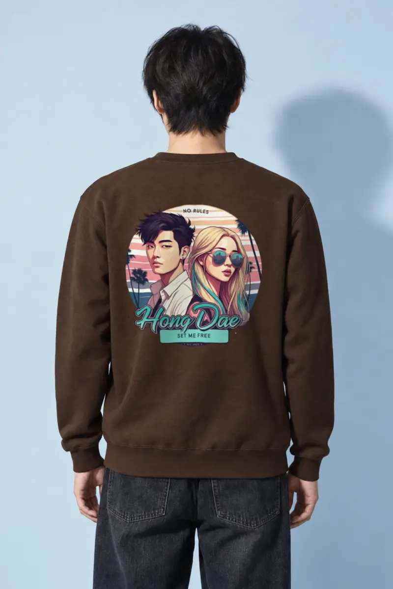 "Set Me Free" Heavy Blend Unisex Crewneck Sweatshirt