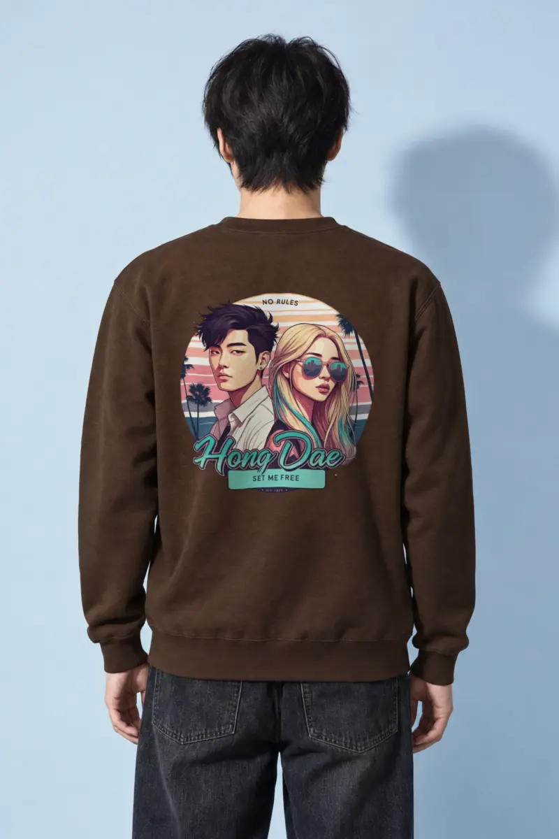 "Set Me Free" Heavy Blend Unisex Crewneck Sweatshirt