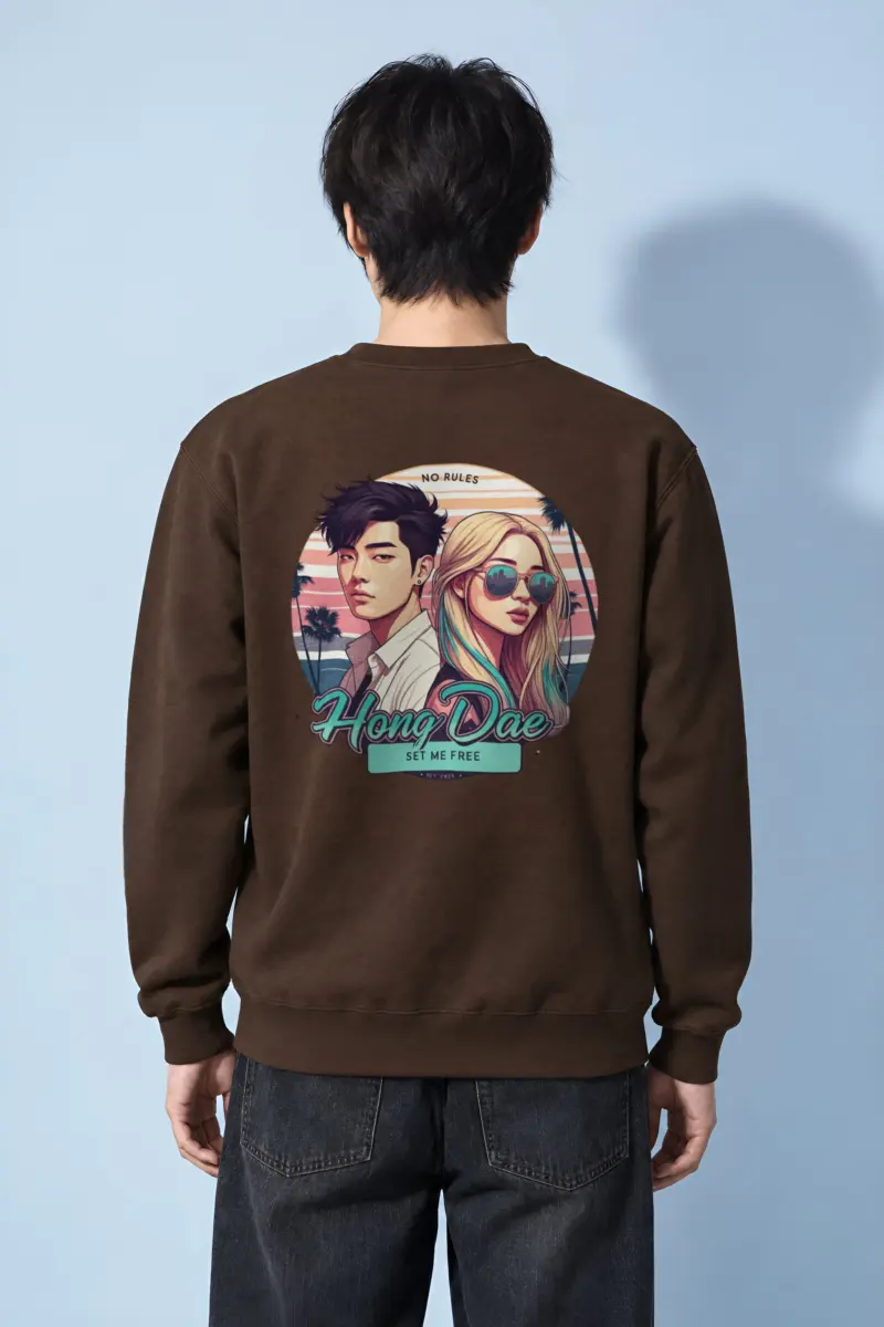 "Set Me Free" Heavy Blend Unisex Crewneck Sweatshirt