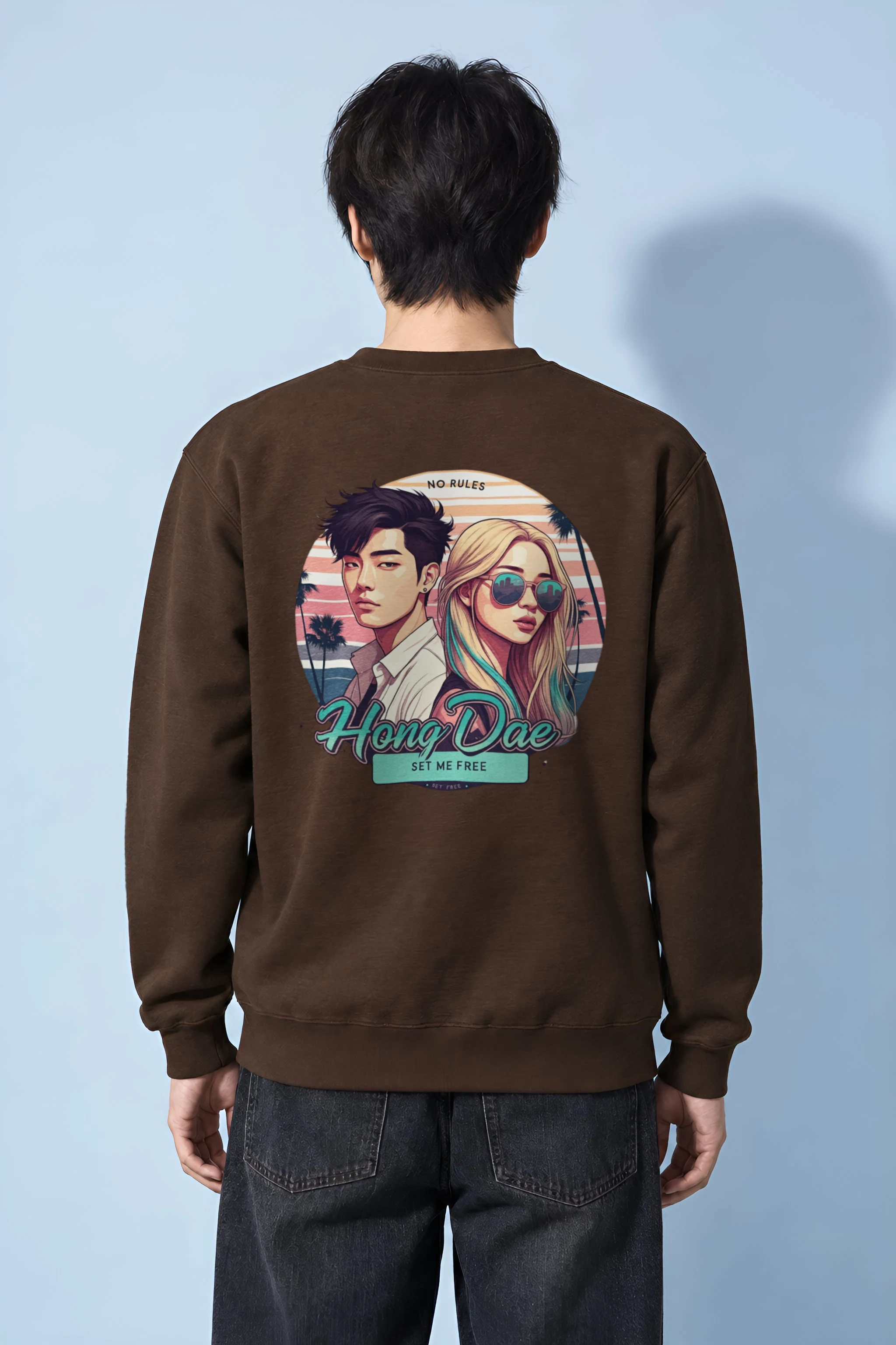 "Set Me Free" Heavy Blend Unisex Crewneck Sweatshirt