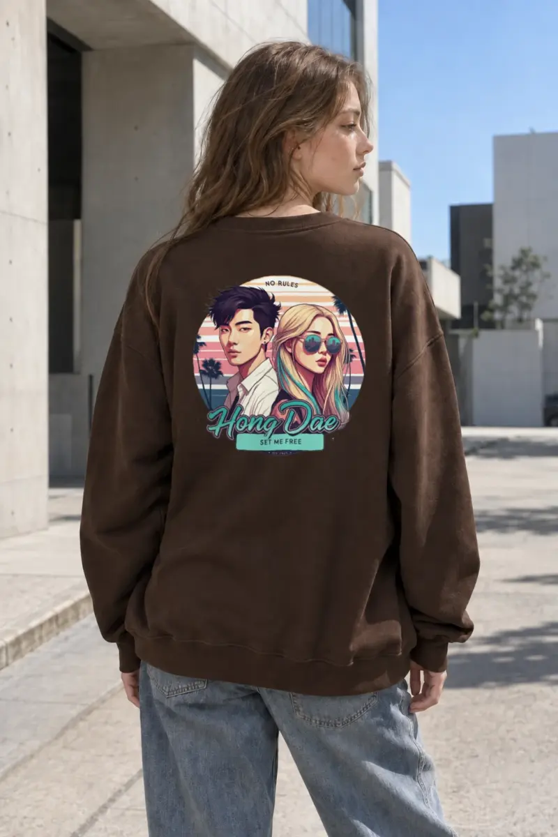“Set Me Free” Heavy Blend Unisex Crewneck Sweatshirt | Gildan 18000
