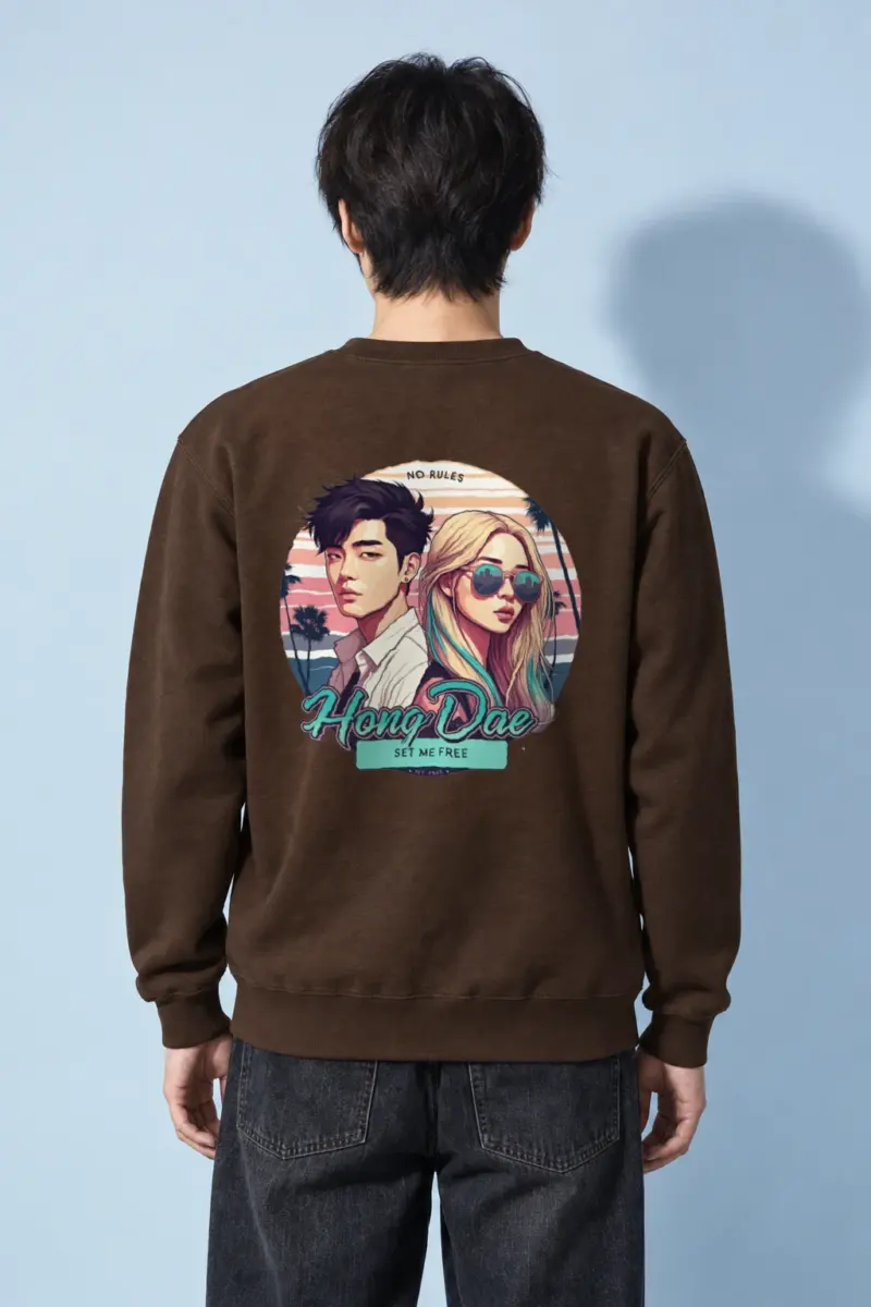 "Set Me Free" Heavy Blend Unisex Crewneck Sweatshirt | Gildan 18000