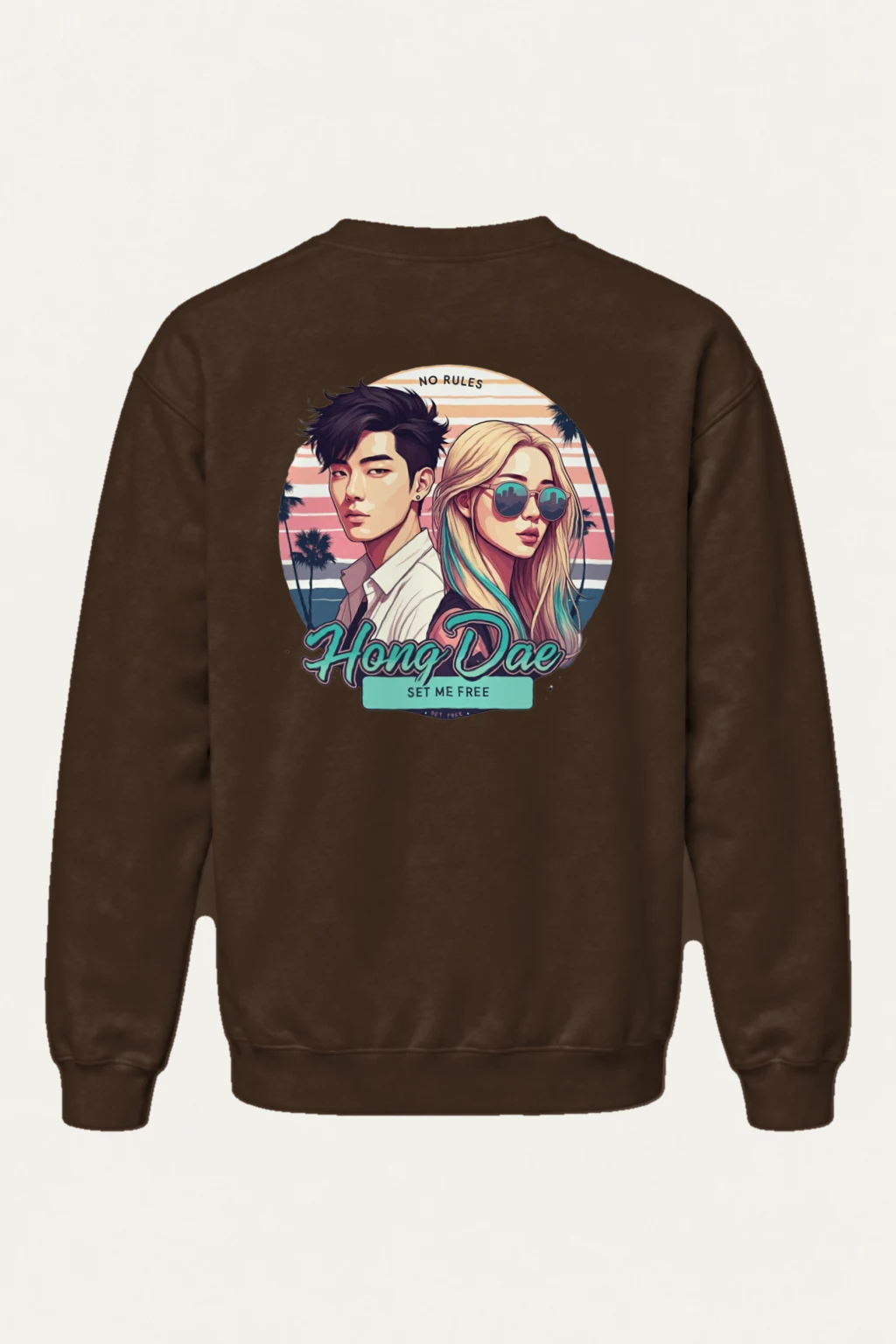 "Set Me Free" Heavy Blend Unisex Crewneck Sweatshirt | Gildan 18000