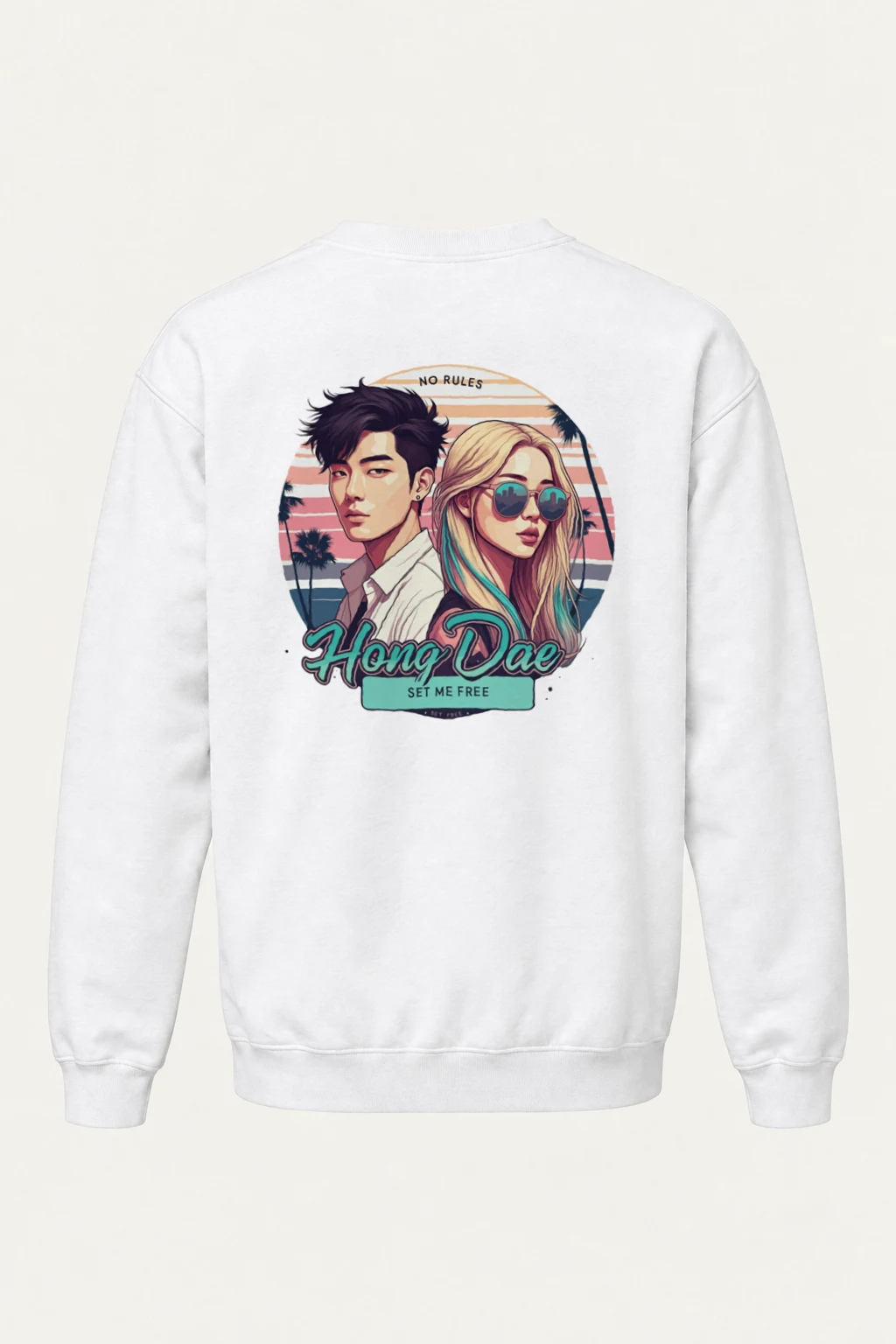 "Set Me Free" Heavy Blend Unisex Crewneck Sweatshirt | Gildan 18000
