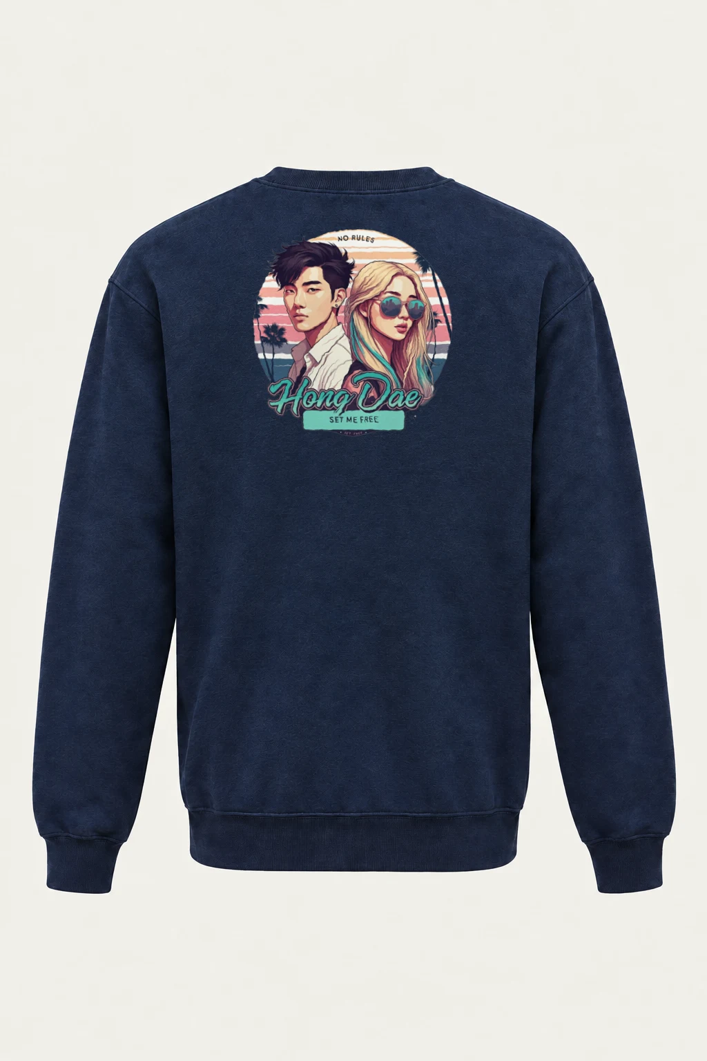 "Set Me Free" Heavy Blend Unisex Crewneck Sweatshirt | Gildan 18000