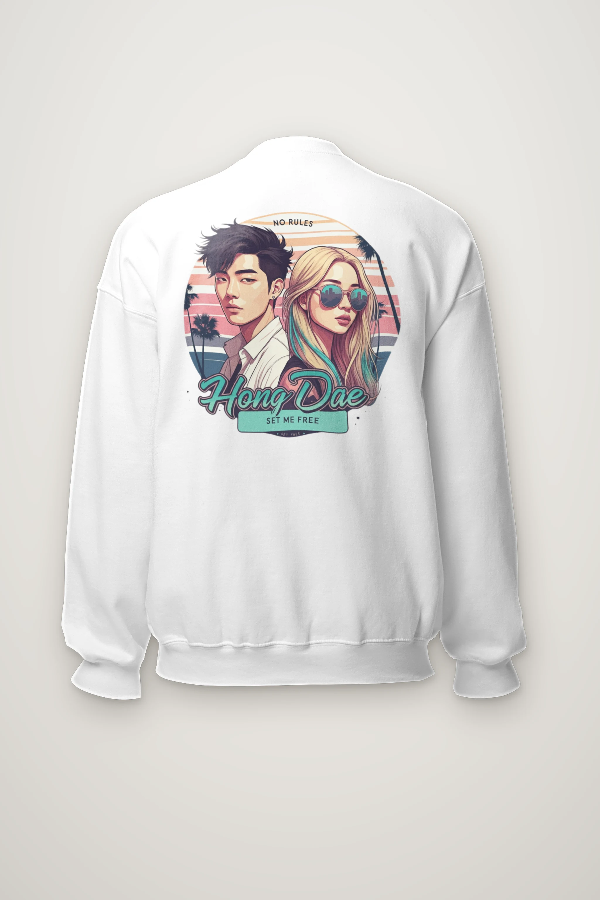 "Set Me Free" Heavy Blend Unisex Crewneck Sweatshirt