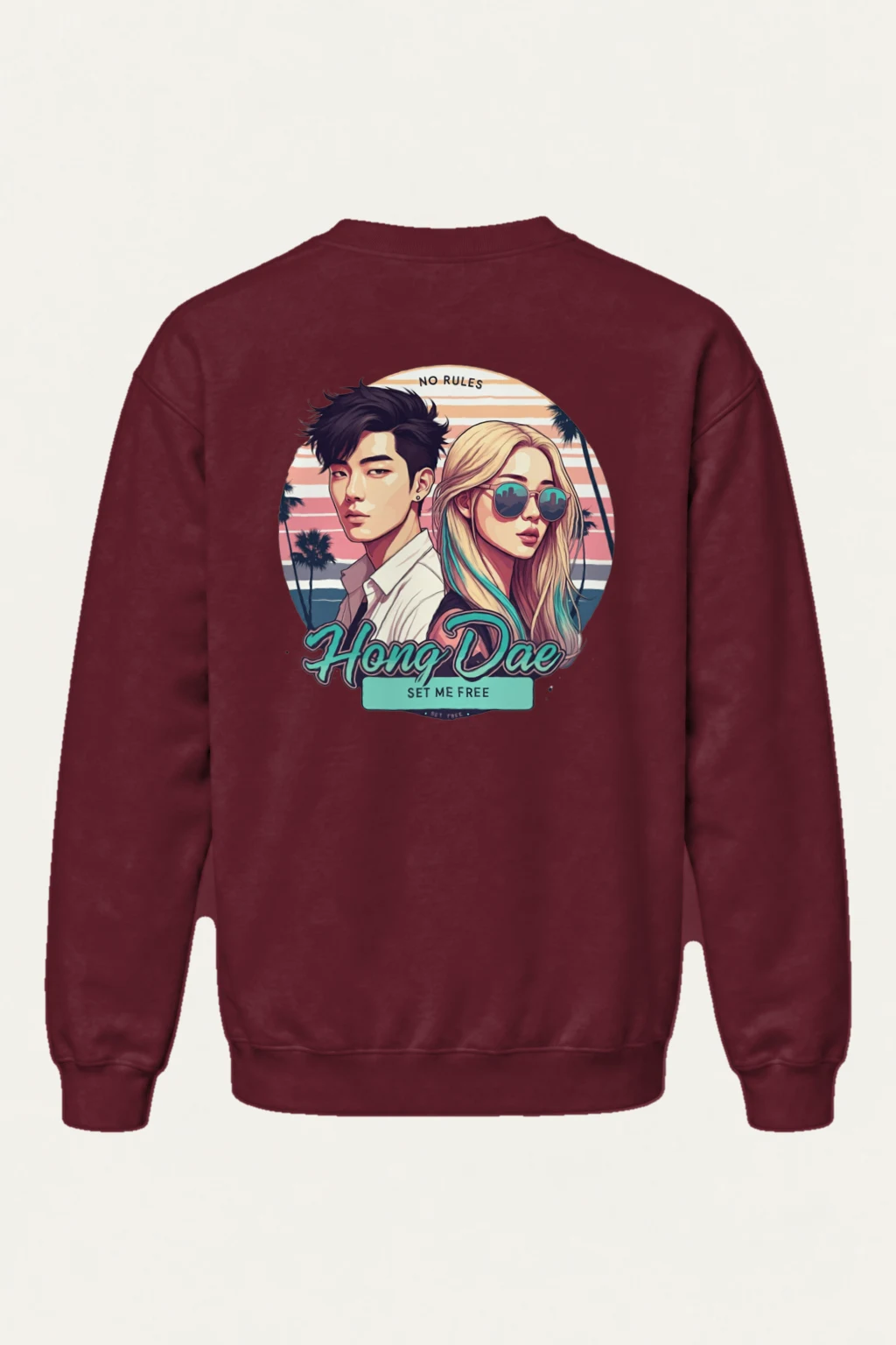 "Set Me Free" Heavy Blend Unisex Crewneck Sweatshirt | Gildan 18000