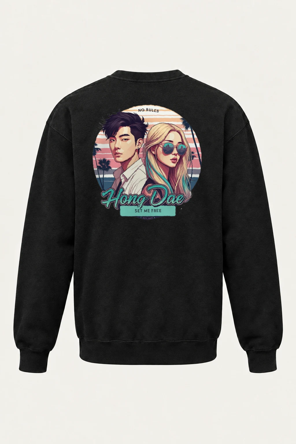 "Set Me Free" Heavy Blend Unisex Crewneck Sweatshirt | Gildan 18000