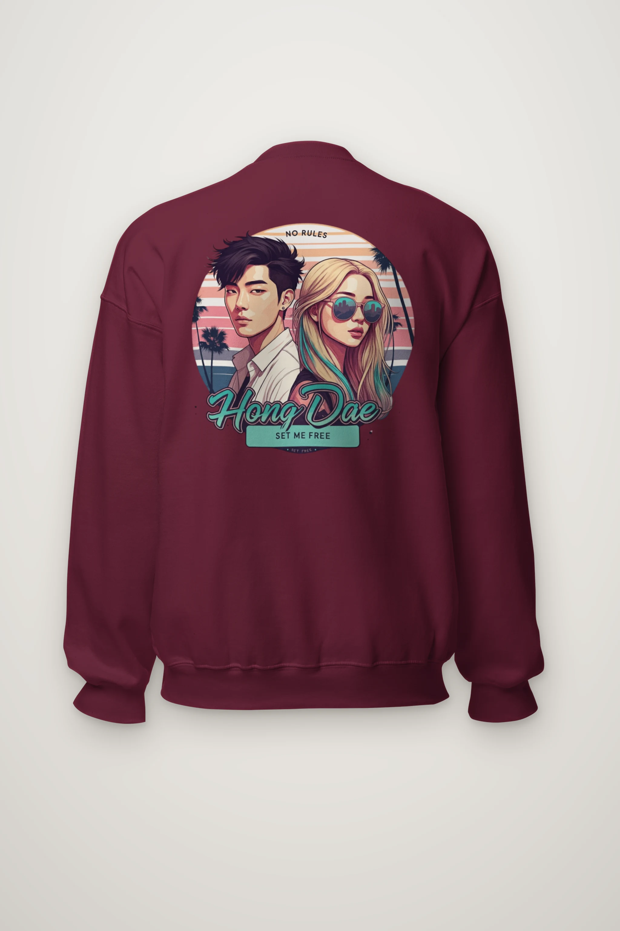 "Set Me Free" Heavy Blend Unisex Crewneck Sweatshirt