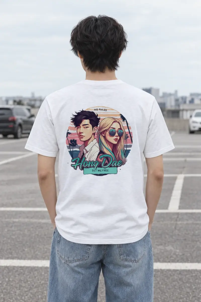 "Set Me Free" Heavyweight Unisex Crewneck T-shirt | Gildan 5000