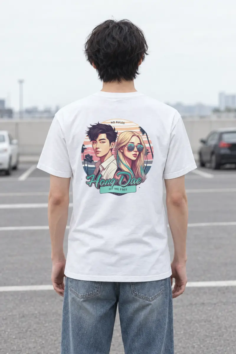 "Set Me Free" Heavyweight Unisex Crewneck T-shirt