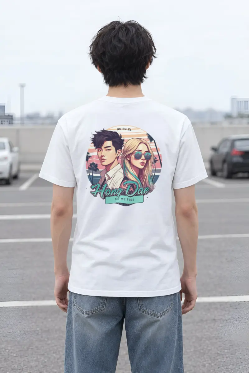 "Set Me Free" Heavyweight Unisex Crewneck T-shirt