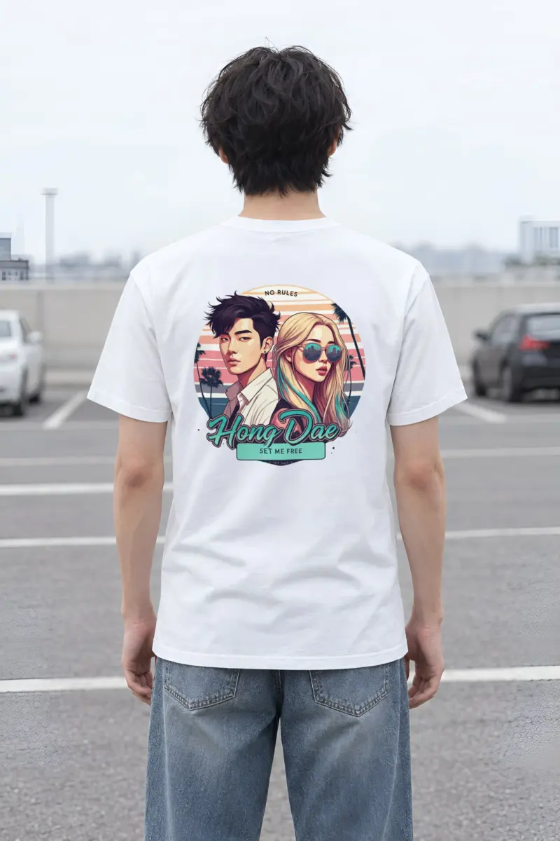 "Set Me Free" Heavyweight Unisex Crewneck T-shirt