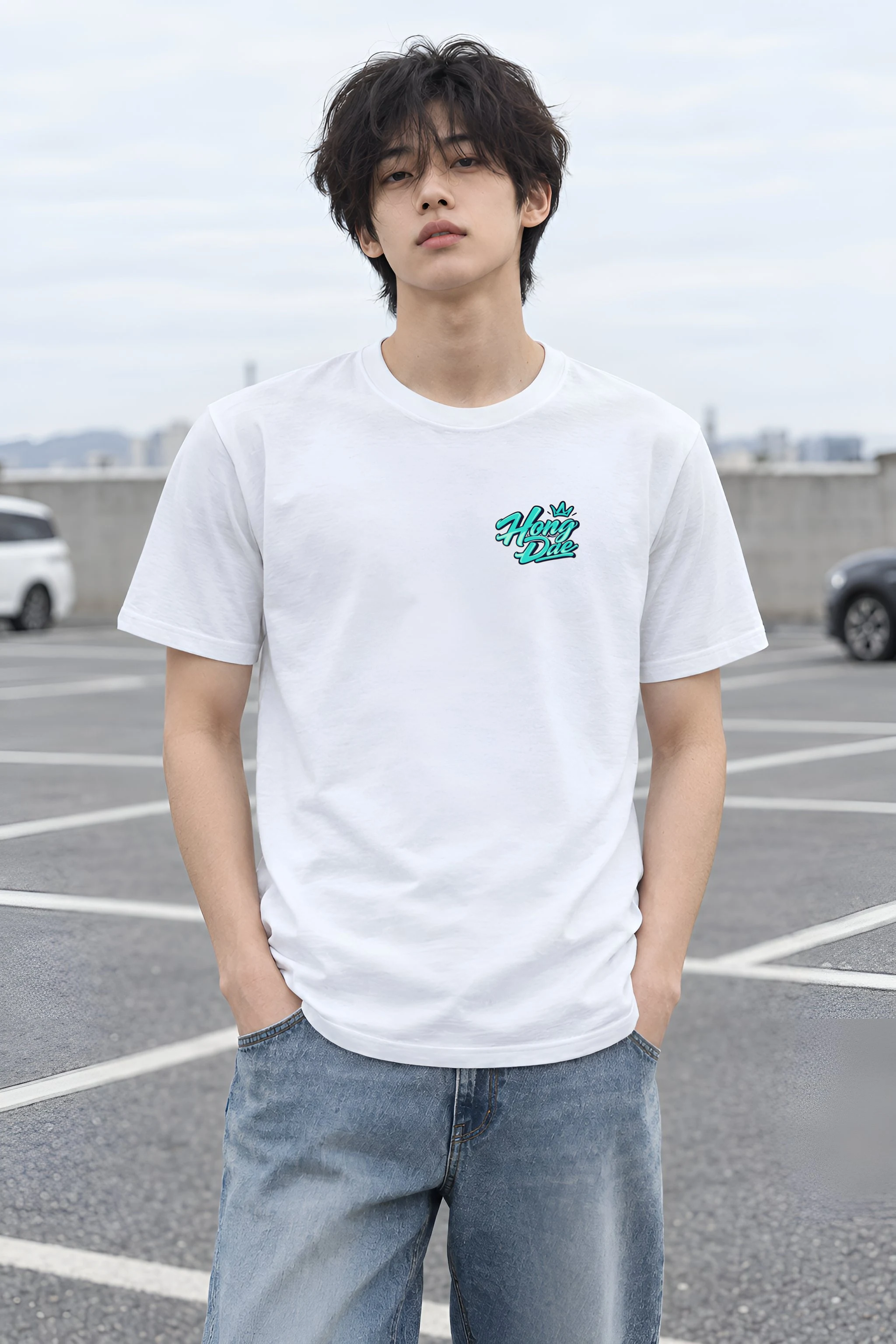 "Set Me Free" Heavyweight Unisex Crewneck T-shirt