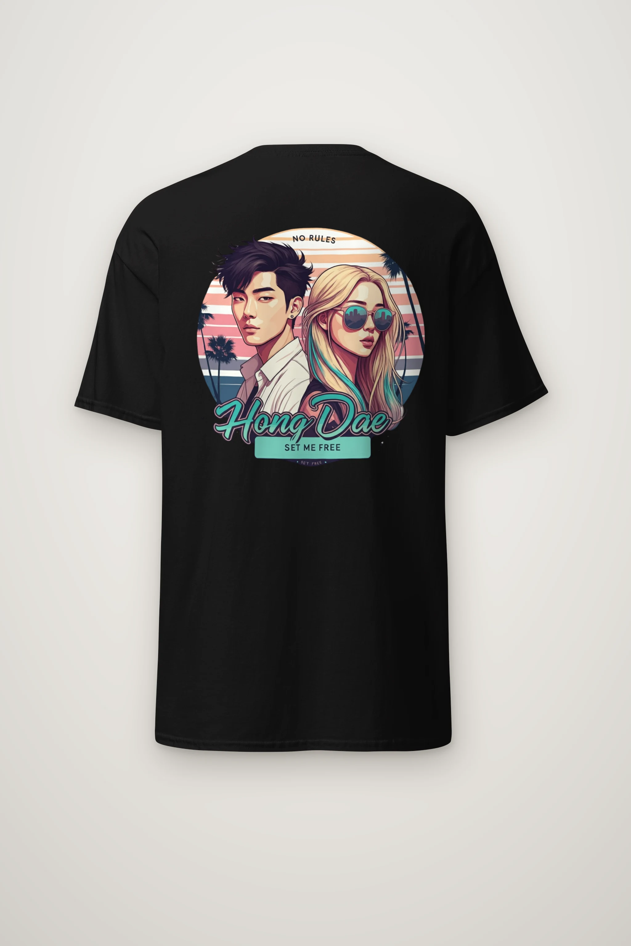 "Set Me Free" Heavyweight Unisex Crewneck T-shirt