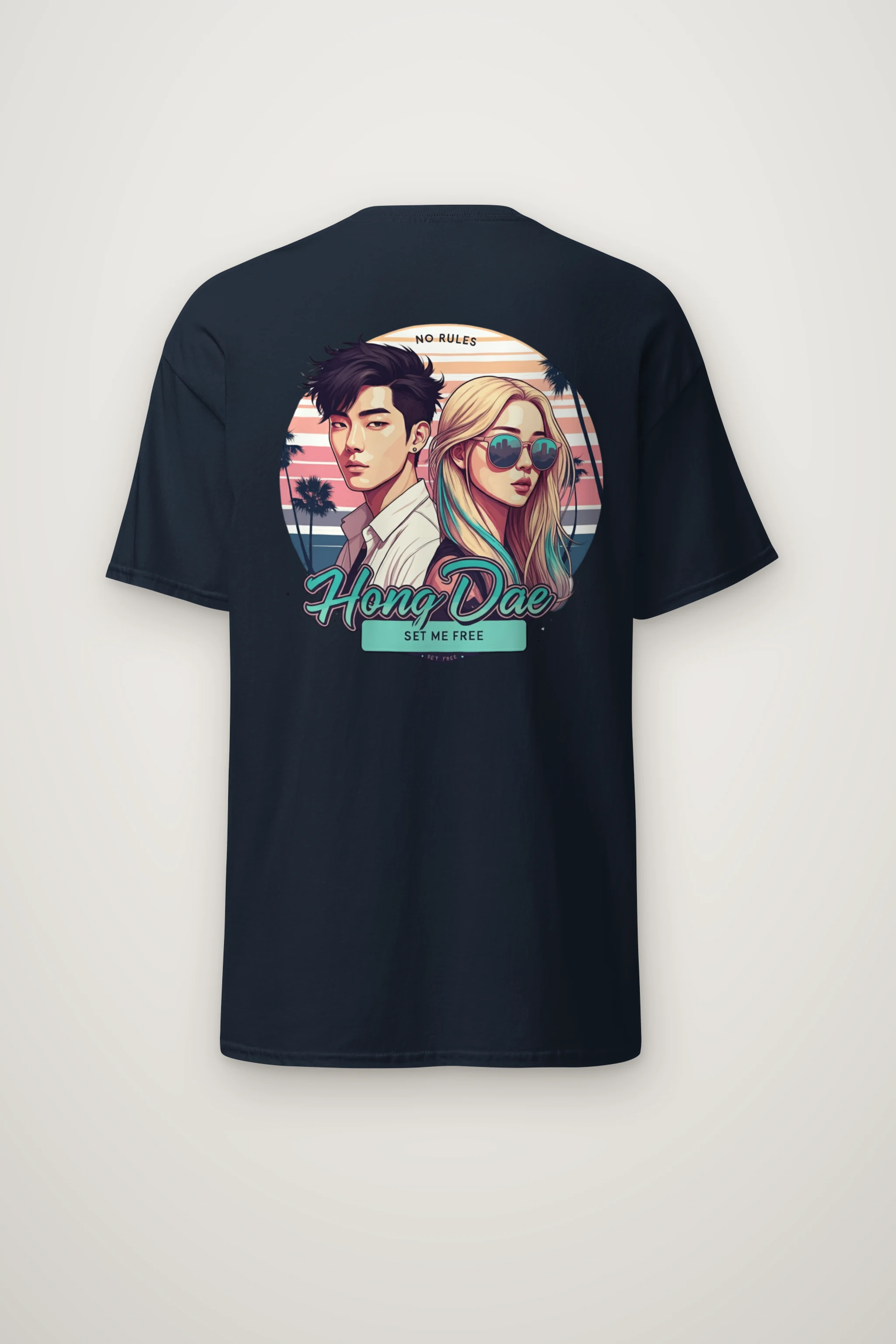 "Set Me Free" Heavyweight Unisex Crewneck T-shirt