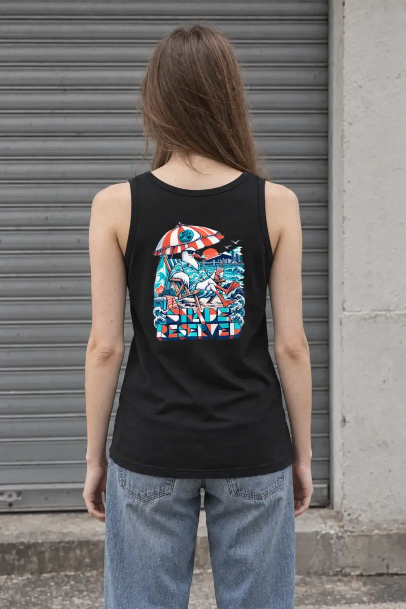 "Shade Reserved Busan" Unisex Jersey Tank