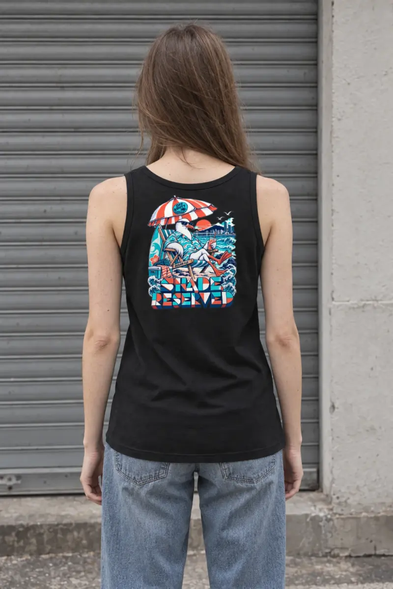 “Shade Reserved Busan” Unisex Jersey Tank