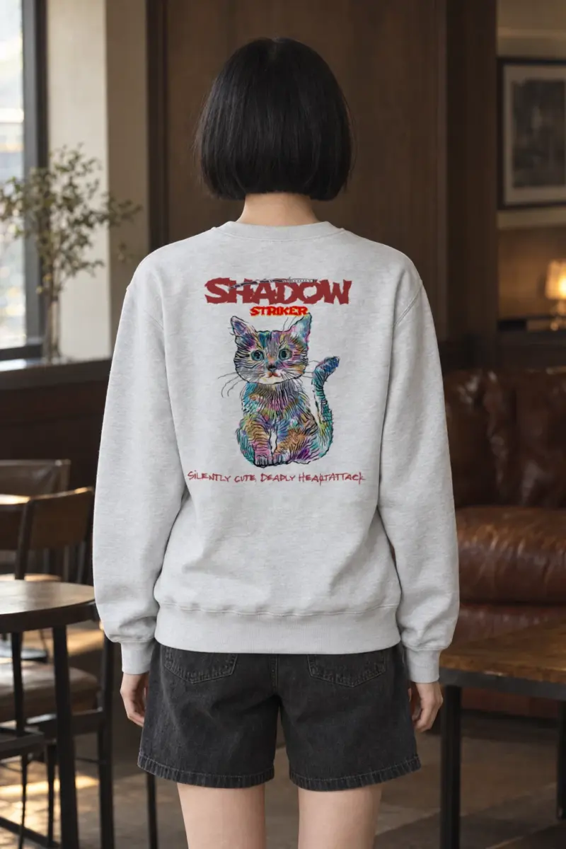 "Shadow Striker" Heavy Blend Unisex Crewneck Sweatshirt | Gildan 18000
