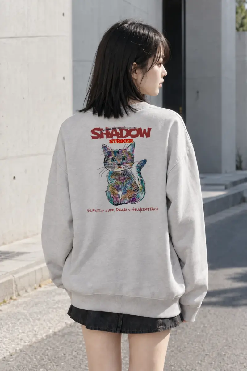 "Shadow Striker" Heavy Blend Unisex Crewneck Sweatshirt | Gildan 18000