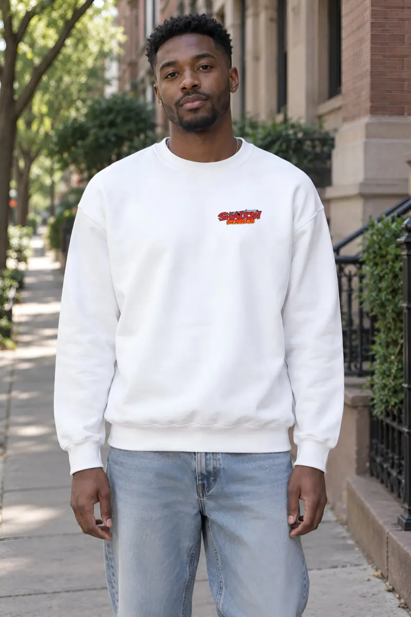 "Shadow Striker" Heavy Blend Unisex Crewneck Sweatshirt
