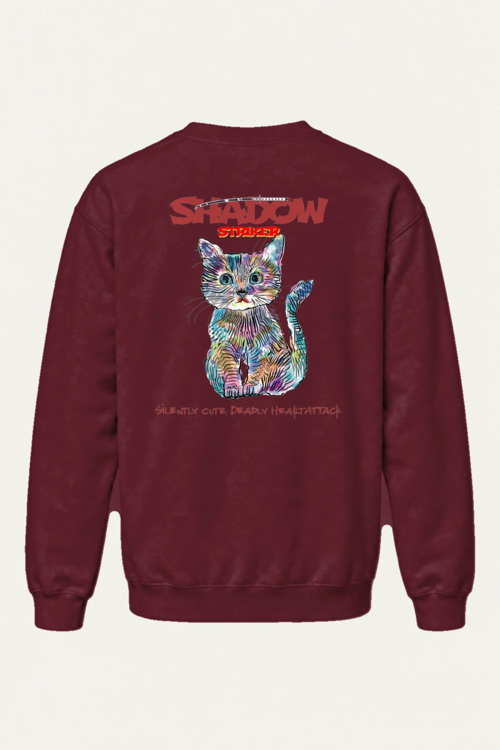 "Shadow Striker" Heavy Blend Unisex Crewneck Sweatshirt | Gildan 18000
