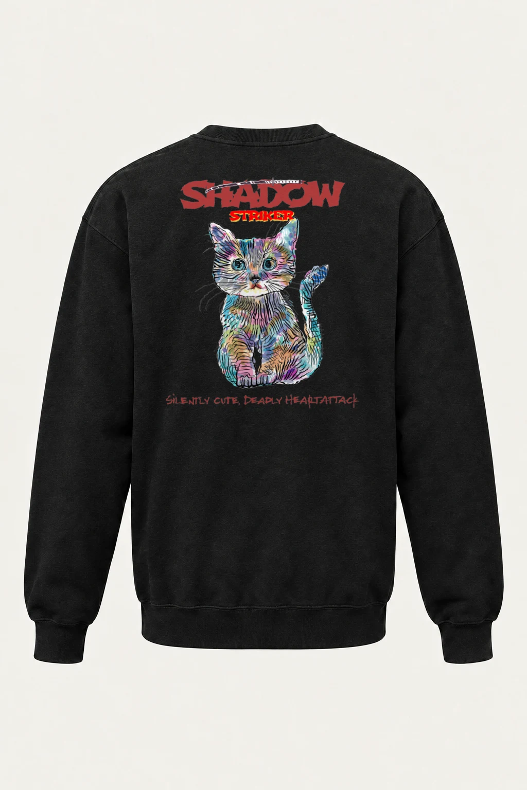 "Shadow Striker" Heavy Blend Unisex Crewneck Sweatshirt | Gildan 18000