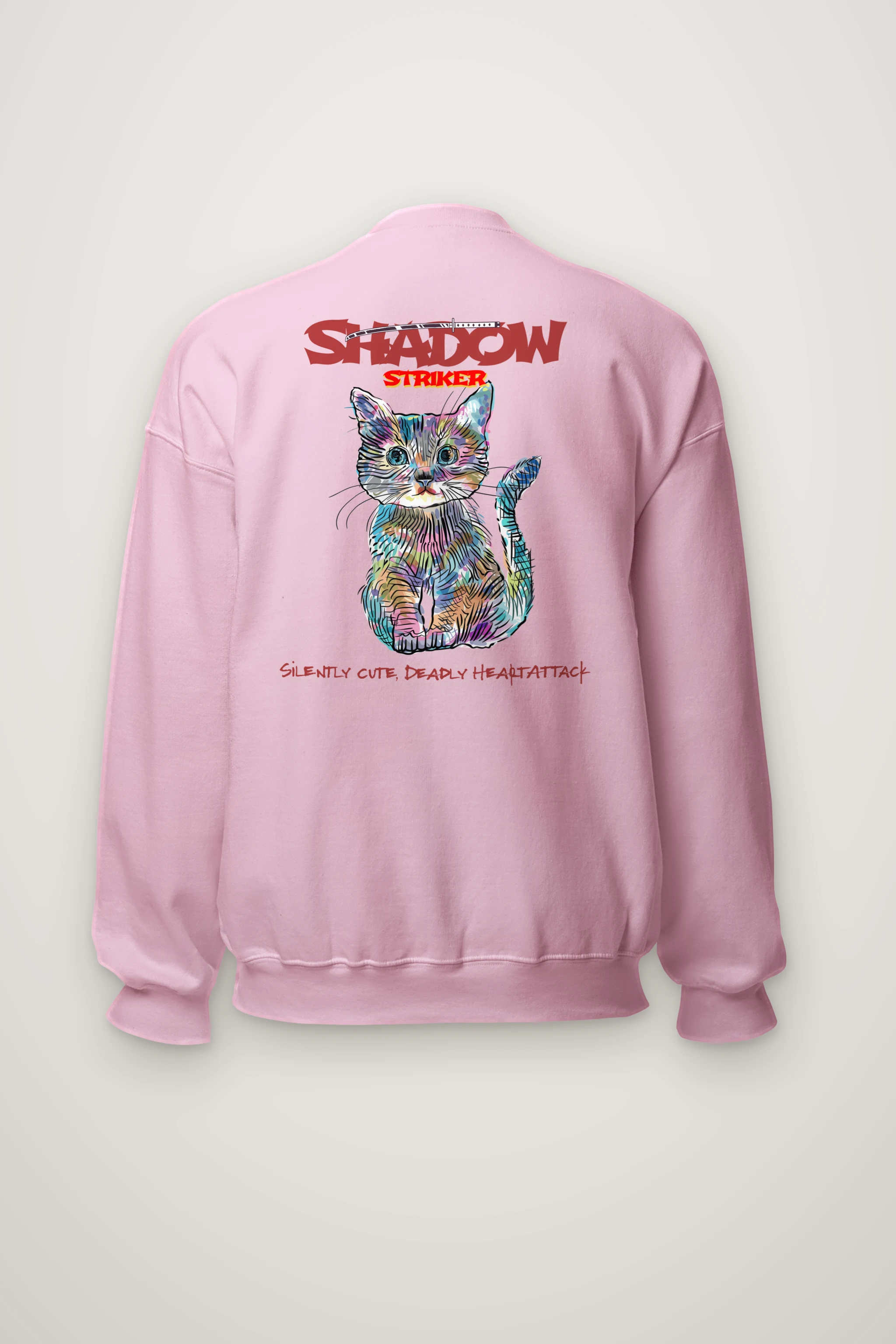 "Shadow Striker" Heavy Blend Unisex Crewneck Sweatshirt