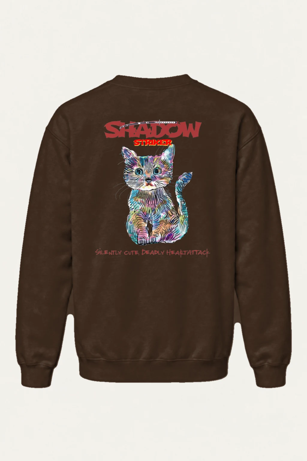 "Shadow Striker" Heavy Blend Unisex Crewneck Sweatshirt | Gildan 18000