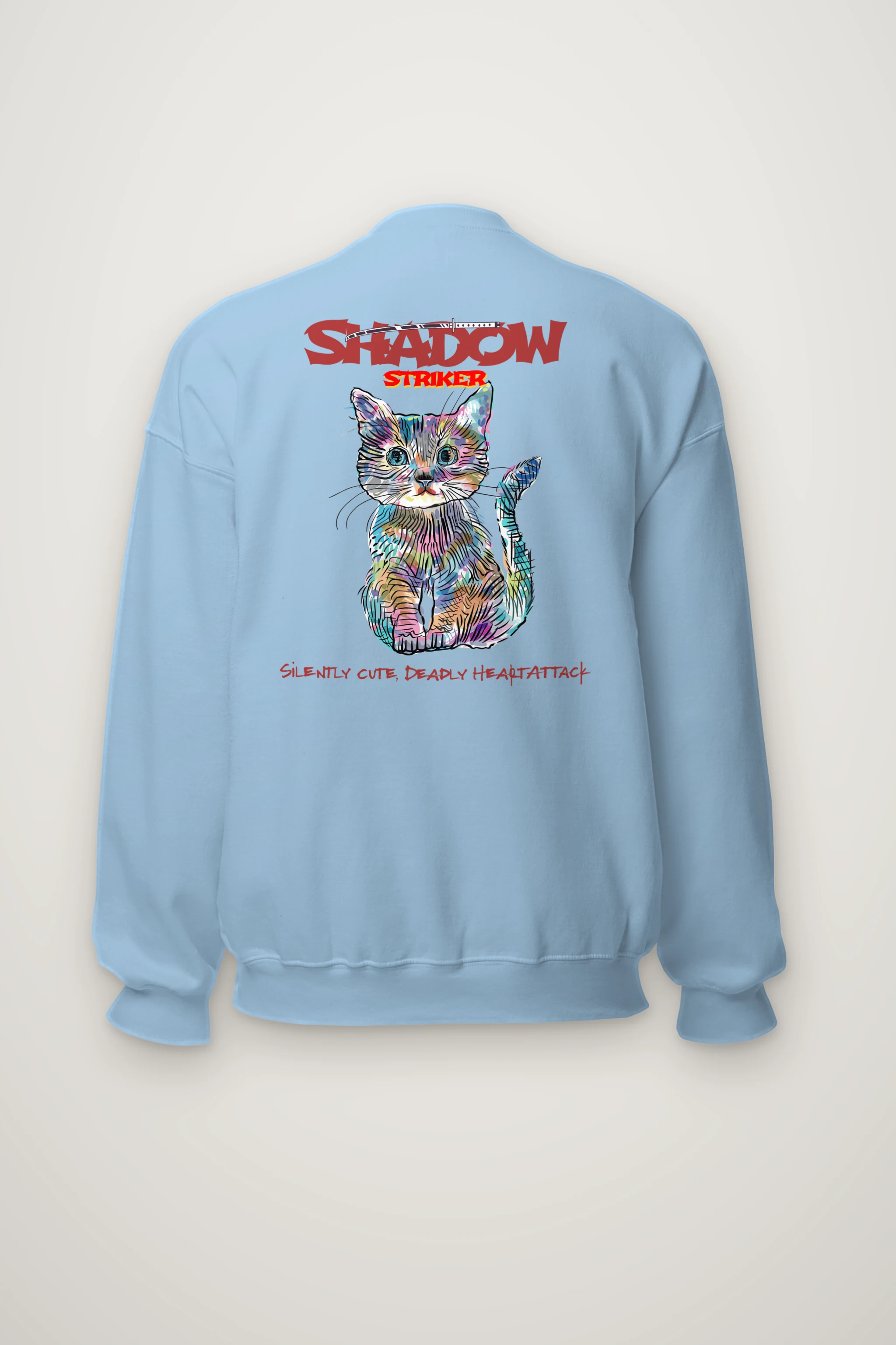 "Shadow Striker" Heavy Blend Unisex Crewneck Sweatshirt