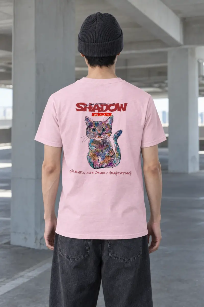 "Shadow Striker" Heavyweight Unisex Crewneck T-shirt