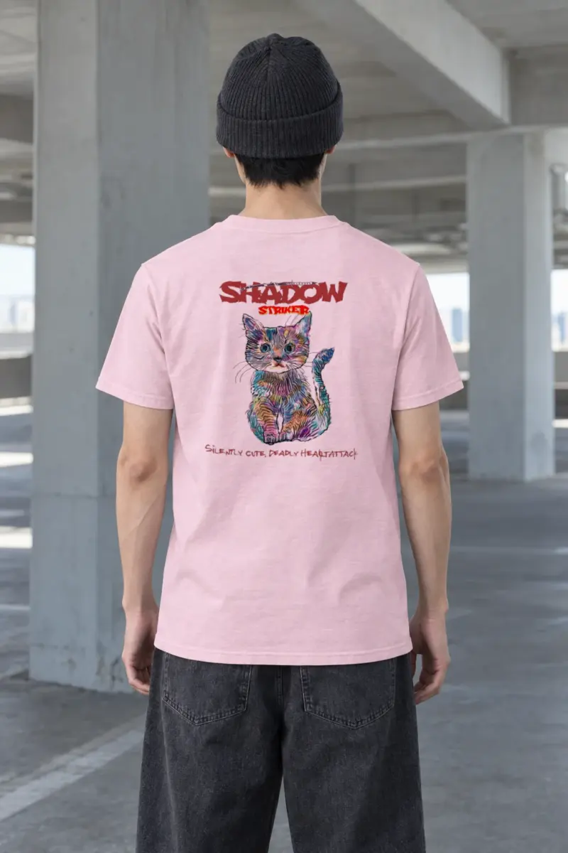 "Shadow Striker" Heavyweight Unisex Crewneck T-shirt