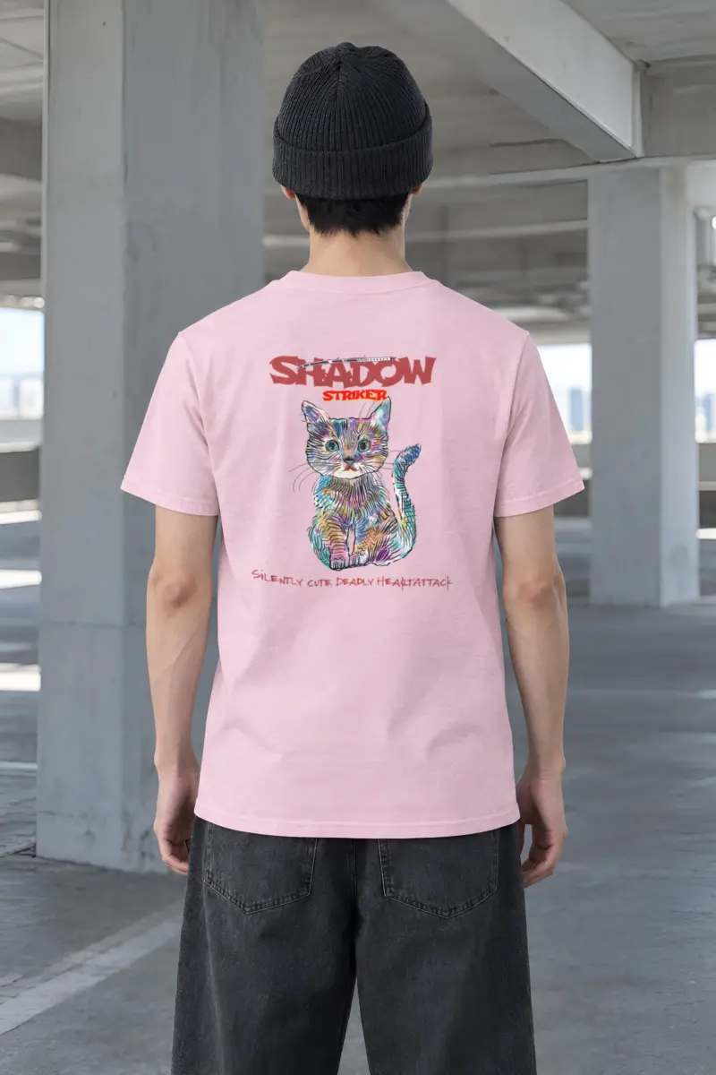 "Shadow Striker" Heavyweight Unisex Crewneck T-shirt