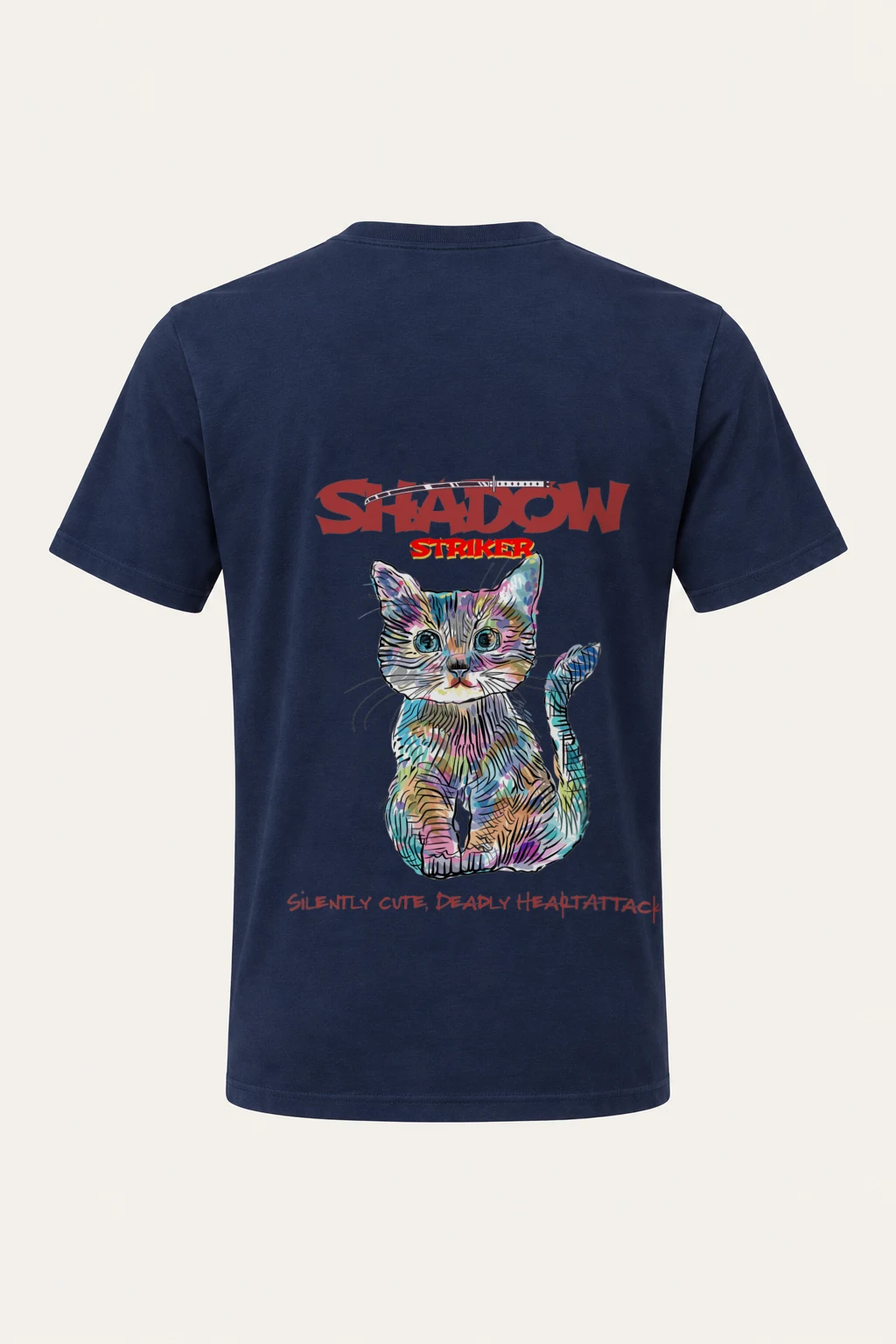 "Shadow Striker" Heavyweight Unisex Crewneck T-shirt | Gildan 5000
